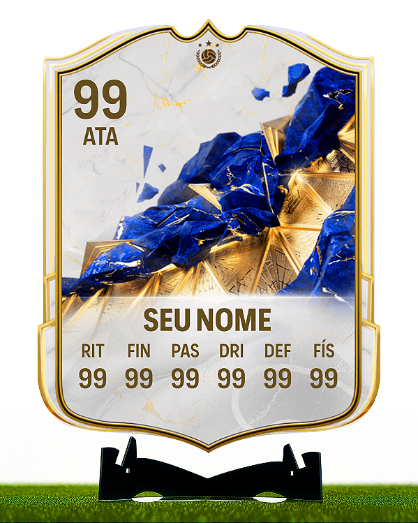 Placa SEU CARD TOTY ICONS