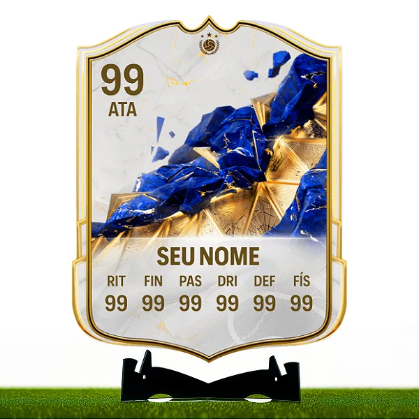 Placa SEU CARD TOTY ICONS