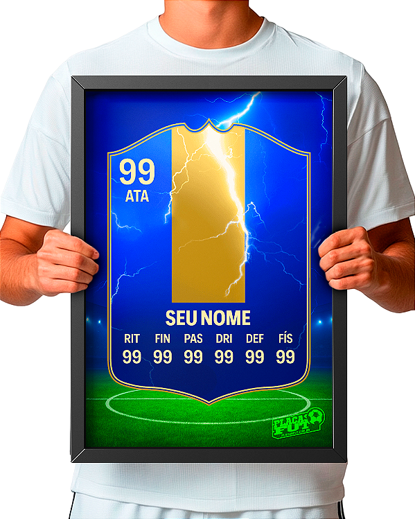 Quadro SEU CARD TOTS RETRO 19