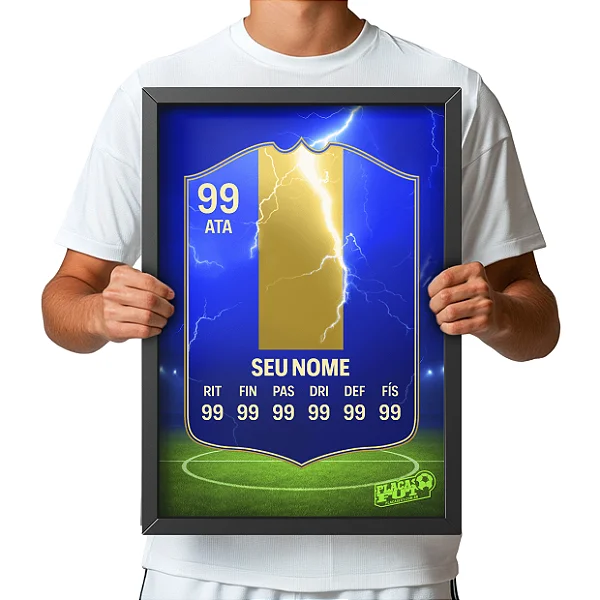 Quadro SEU CARD TOTS RETRO 19