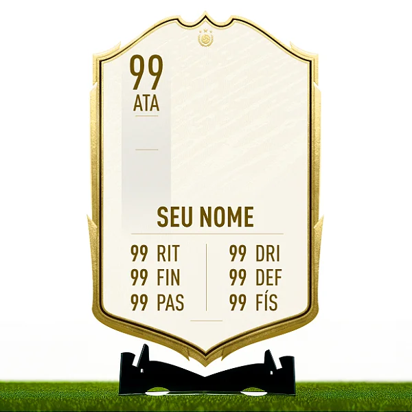 Placa SEU CARD ICON LEGEND 2020
