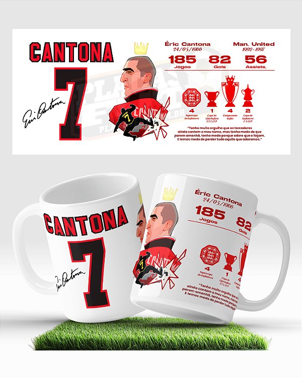 Caneca Cantona Espírito do 7