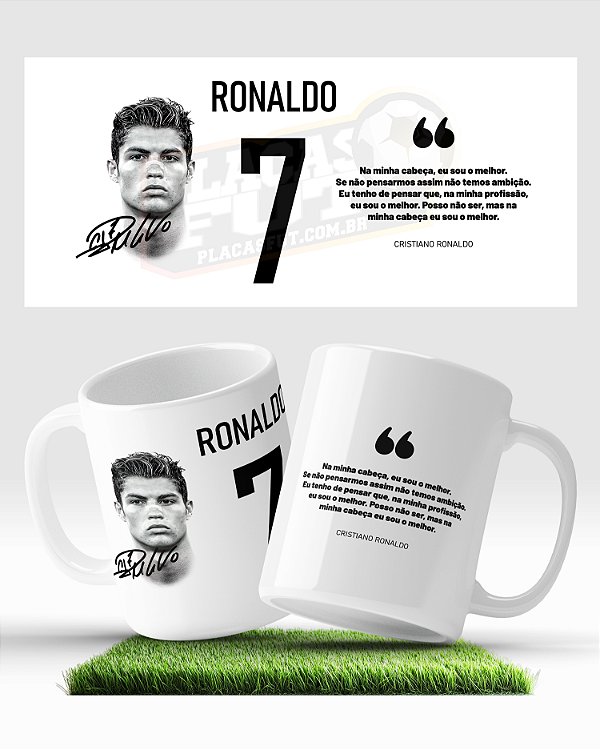 Caneca Cristiano Ronaldo Ambição