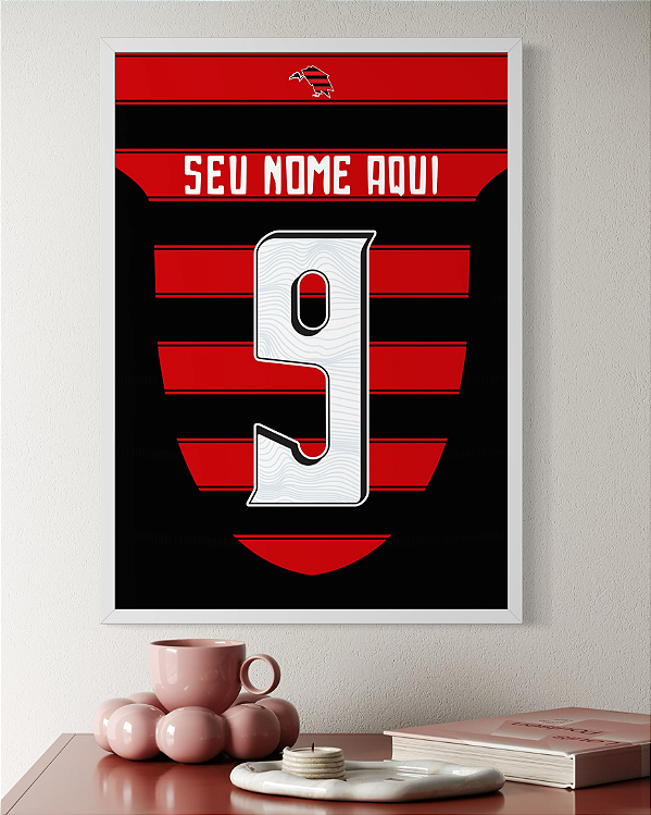 Quadro Personalizável Camisa 2025