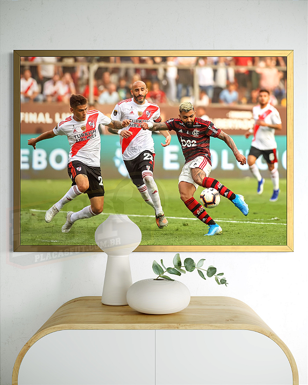 Quadro Gabigol Gol Da Virada 2019