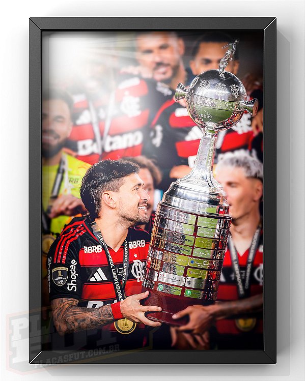 Quadro Arrascaeta Trofeu 2025