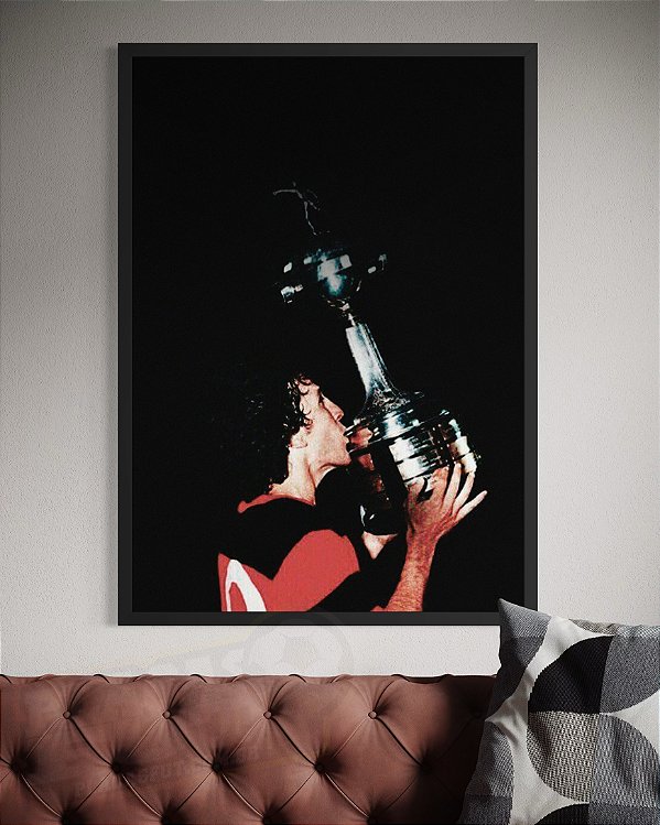 Quadro Zico Trofeu 1981