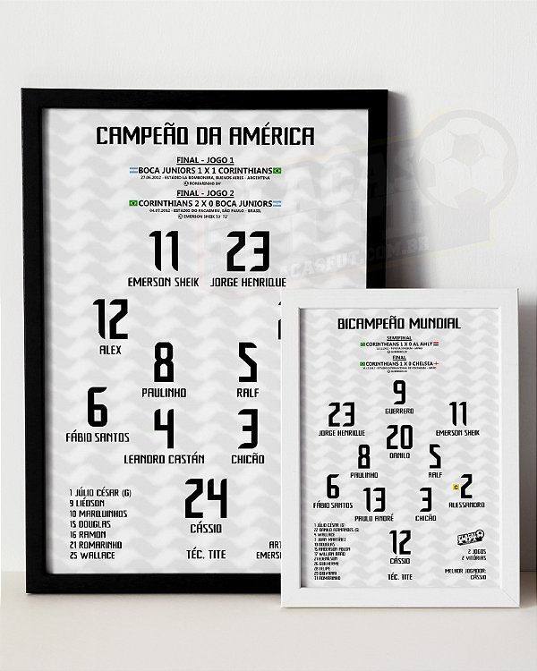 Kit Quadros 2012 Ano Eternizado