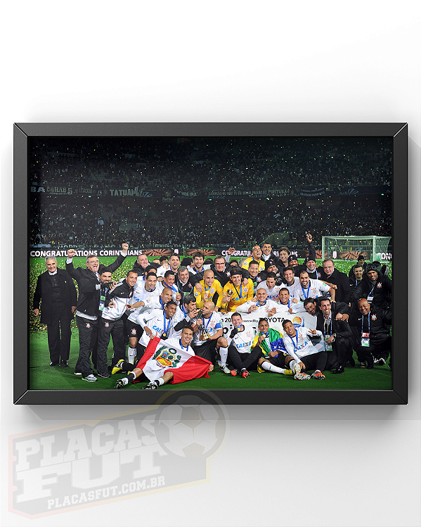 Quadro Comemoração Mundial 2012 Elenco Completo