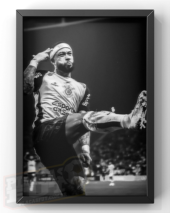 Quadro Memphis Depay Fora de Controle