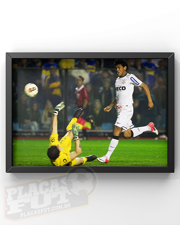 Quadro Romarinho Gol Final Libertadores 2012