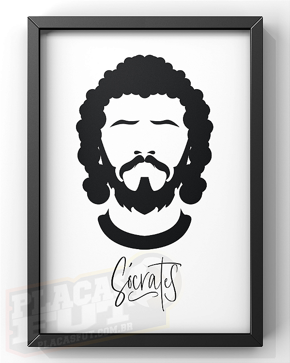 Quadro Sócrates Camisa 8
