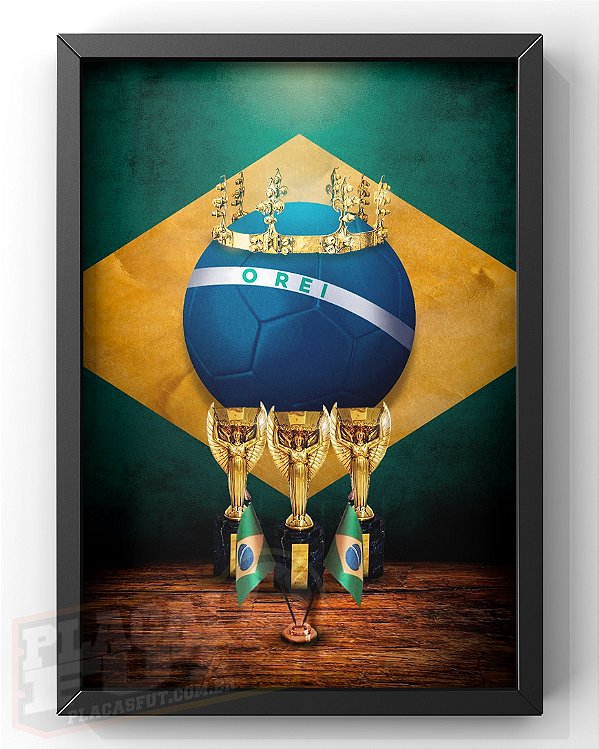 Quadro Brasil Soberano 58 & 62 & 70