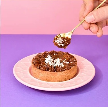 Mini Torta de Cookies com Doce de Leite - 135g Sem Glúten Sem Poliol Sem Açúcar Sem Lactose Low Carb