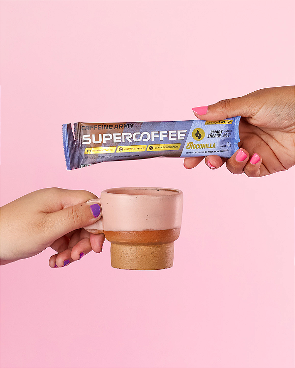 SuperCoffee Choconilla To Go 10g - Sem Glúten Sem Açúcar Sem Lactose e Low Carb