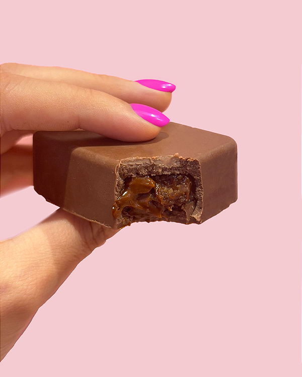 Pão de Mel  Recheado com Brigadeiro  50 g – Zero Açúcar, Zero Glúten, Zero Lactose e Low Carb.