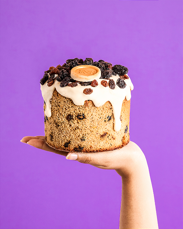 Mini Panetone Tradicional De Frutas 200g – Zero Açúcar, Zero Póliol, Zero Glúten, Zero Lácteos, Low Carb.