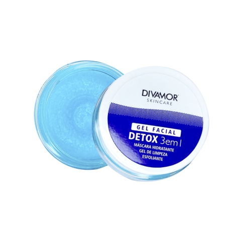 Divamor Creme Gel Facial Esfoliante Detox 3x1