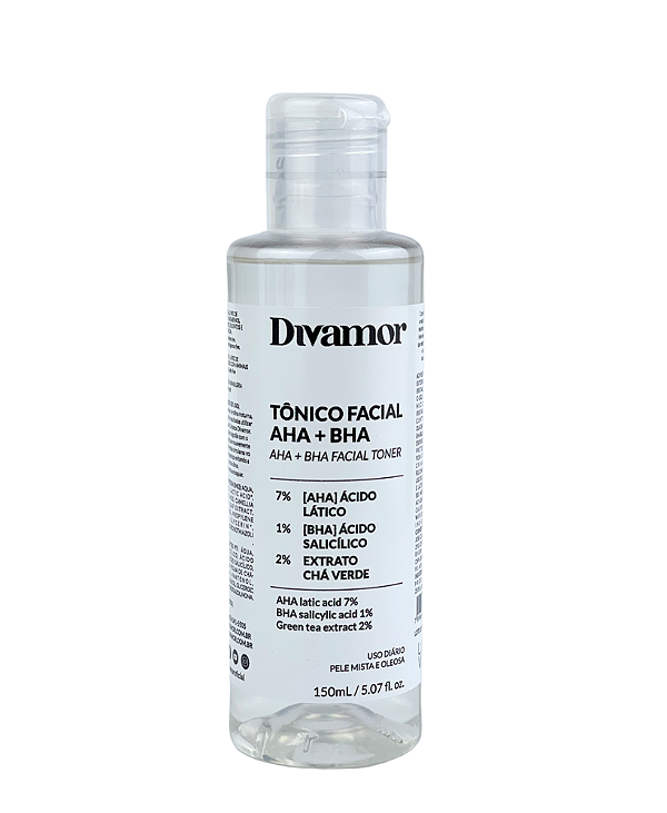 TÔNICO FACIAL AHA + BHA - Divamor