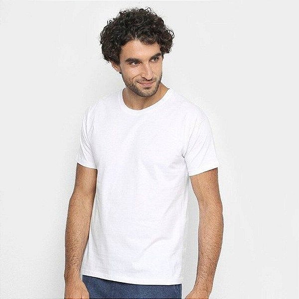 Camiseta Masculina Básica Tradicional em Algodão - Malwee