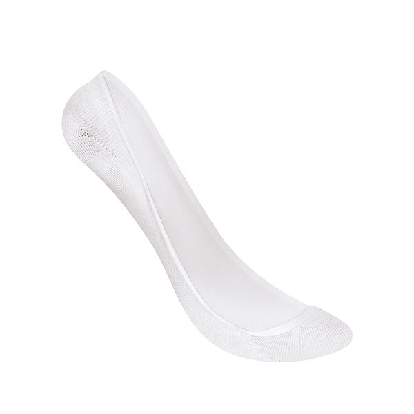 Meia Sapatilha Selene Feminina Super Invisível C/ Silicone Tam. 34 a 38