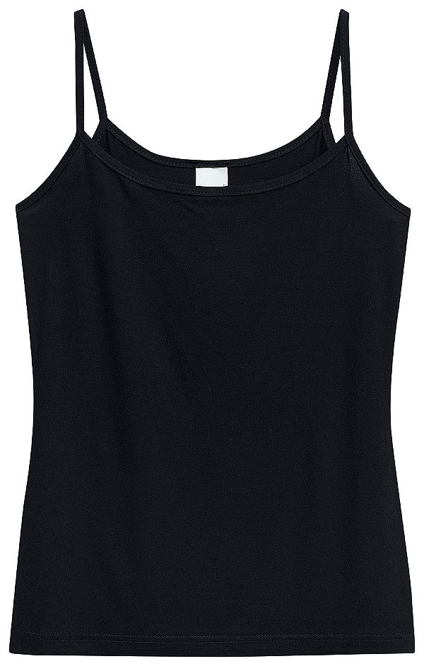 Blusa Malwee Regata Alcinha Em Viscose Stretch Conforto