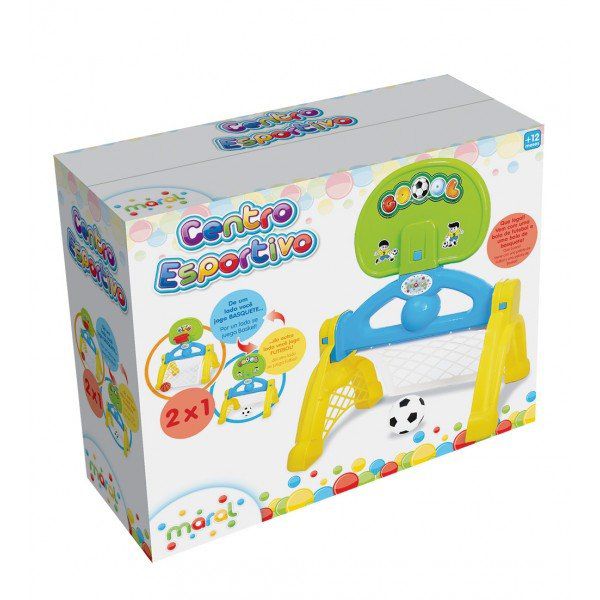 Brinquedo Centro Esportivo 2 Em 1