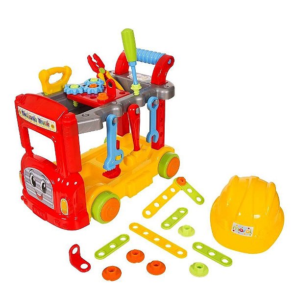 Carrinho Bancada De Ferramentas Mechanic Truck - Maral