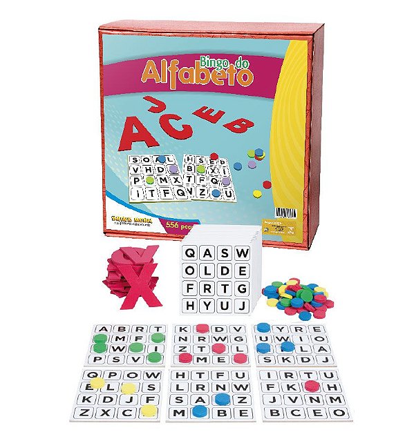 Bingo do Alfabeto - Jogo Educativo