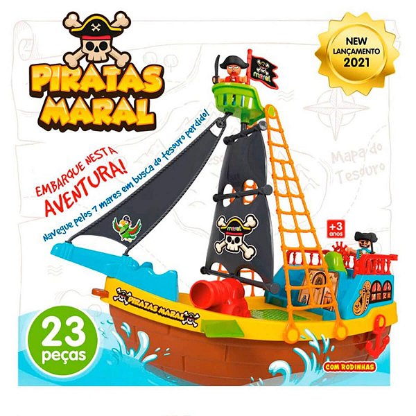 Barco Pirata 23 pcs Maral