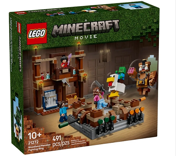 LEGO Minecraft - Ringue de Luta da Mansão Woodland - 491 Peças - 21272