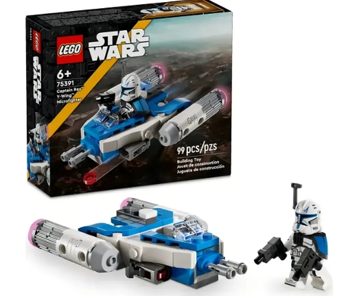 Lego Star Wars Nave Microfighter Capitão Rex 75391
