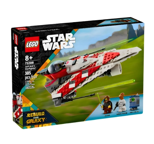 Lego Star Wars Caça Estelar Do Jedi Bob 75388