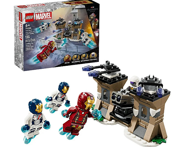 Lego Homem De Ferro E Legião De Ferro Vs Soldado Hidra 76288