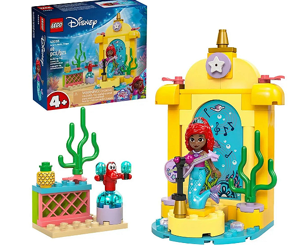 Lego disney - palco musical da ariel 43235