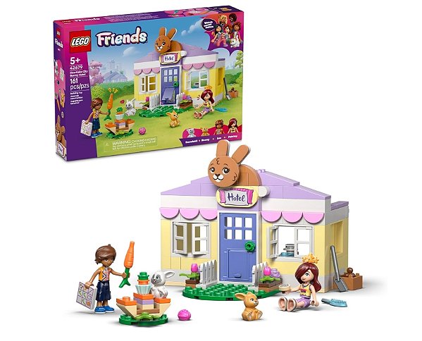 LEGO Friends Hotel para Coelhos da Cidade de Heartlake; Conjunto de Construção 42679