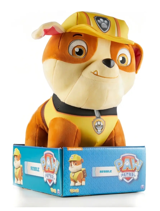 Patrulha Canina Pelúcia 30cm Cachorro Rubble Sunny