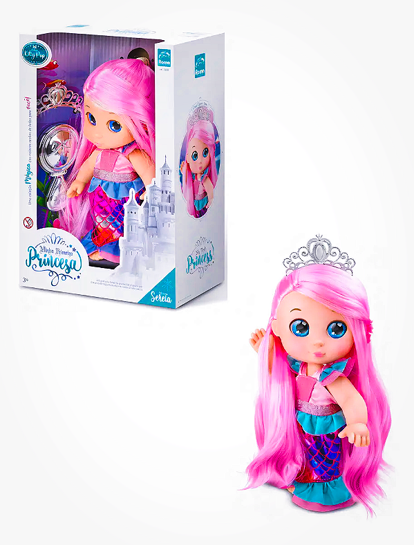 Boneca Minha Primeira Princesa Kilty Pop Sereia