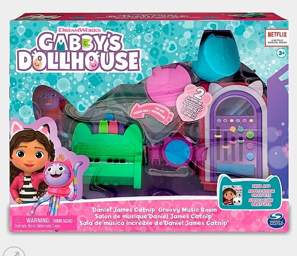 Quarto Deluxe Gabby´s Dollhouse Sala de Musica
