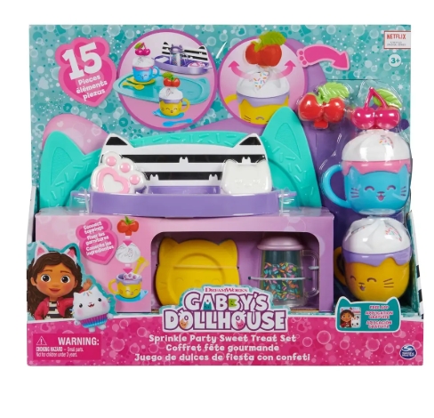 Gabby's Dollhouse - Set De Chocolate Quente Com Doces