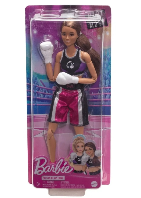 Boneca Barbie Profissões Boxeadora Mattel