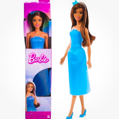 Boneca Barbie Donzela Morena JDM67 Mattel
