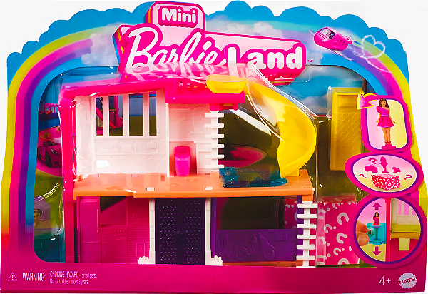 Conjunto Casas De Bonecas Barbie Mini Barbieland - Mattel Cor Casa 2 - Hyf47