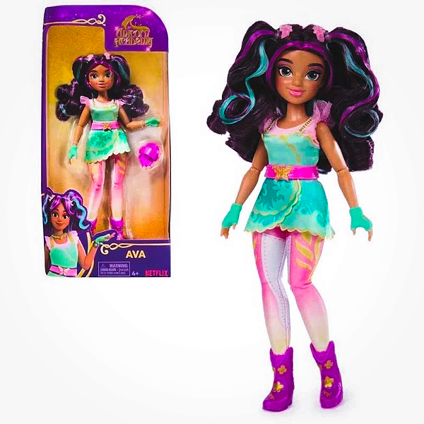 Boneca Ava Articulada Academia Unicórnio Sunny 3805 - Sunny Brinquedos