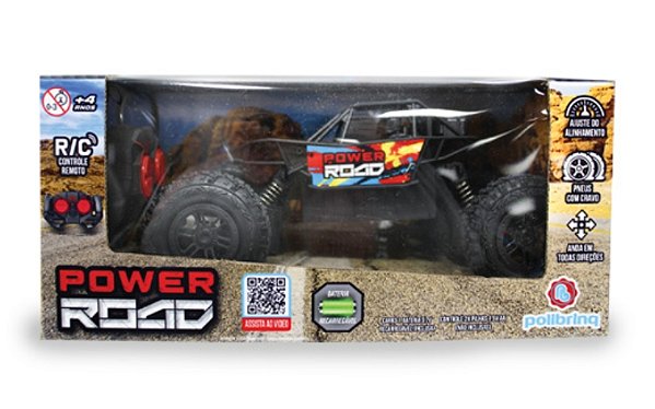 Power Road Carrinho de Controle Remoto - Polibrinq