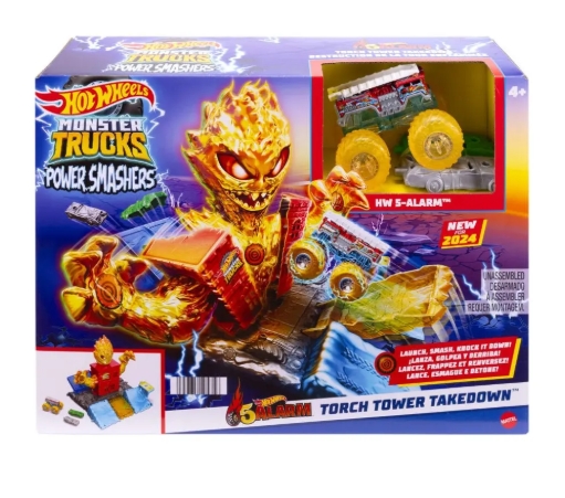Pista De Brinquedo Htp39 Arena Apaga Incêndio Hot Wheels