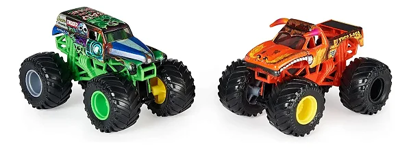 Monster Jam Grave Digger vs El Toro Loco