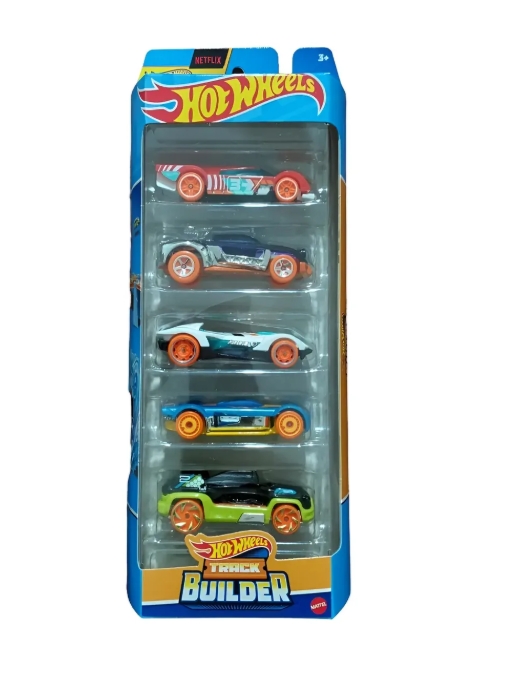 Hot Wheels Premium Original 05 Carrinhos - Track Builder