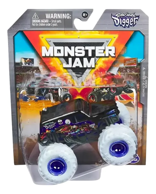 Carrinho Monster Jam 1:64 Son Uva Digger Sunny