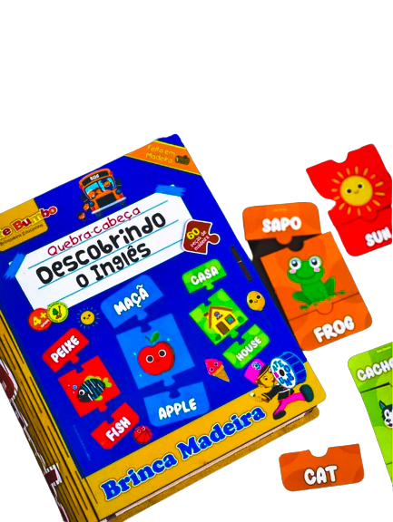 Quebra-cabeça Descobrindo o inglês